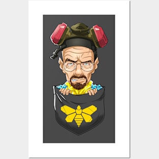 Pocket Heisenberg / Walter White Posters and Art